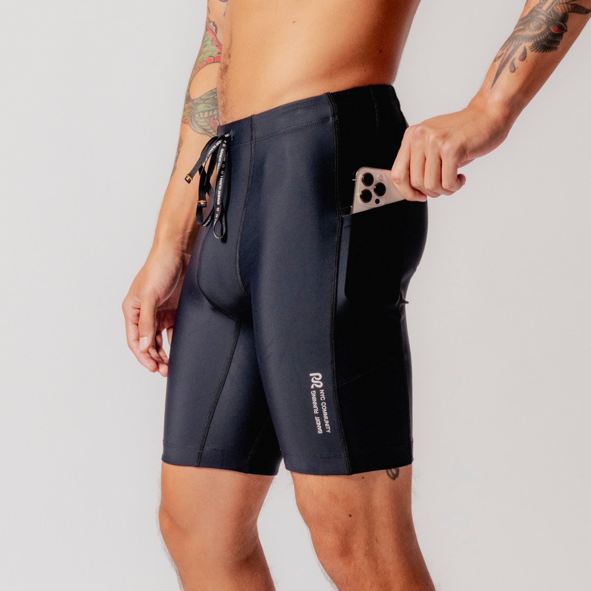 Running Half Tights With 7 Pockets Bandit Running
