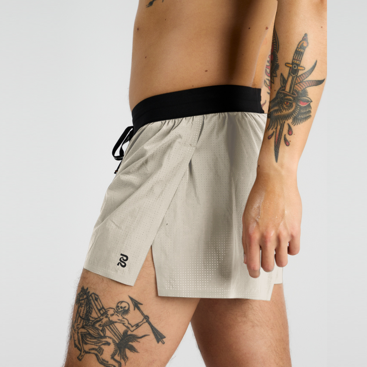 Men's Side Split Shorts in Champagne | Bandit Running Men's Side Split Shorts in Champagne | Bandit Running