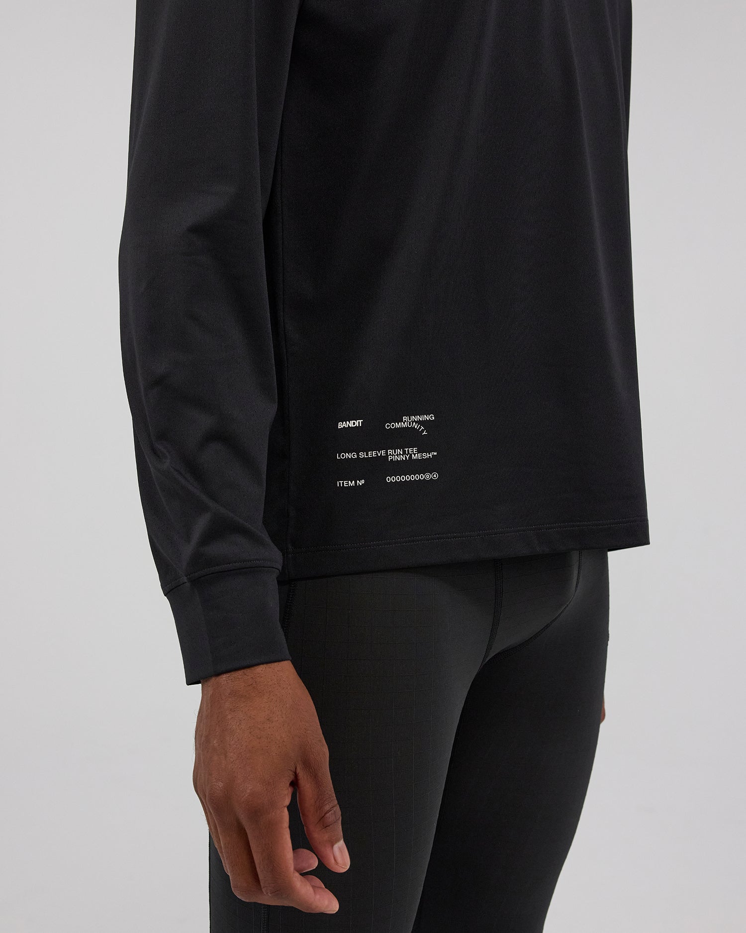 Unisex NanoMesh™ Fleura Long Sleeve - Black