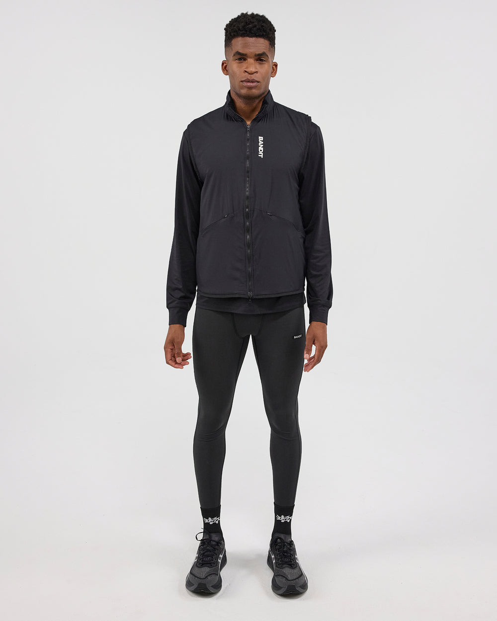 ウェア palace MESH REVERSO BORDER VEST BLACK The Reverso™ Vest - Black
