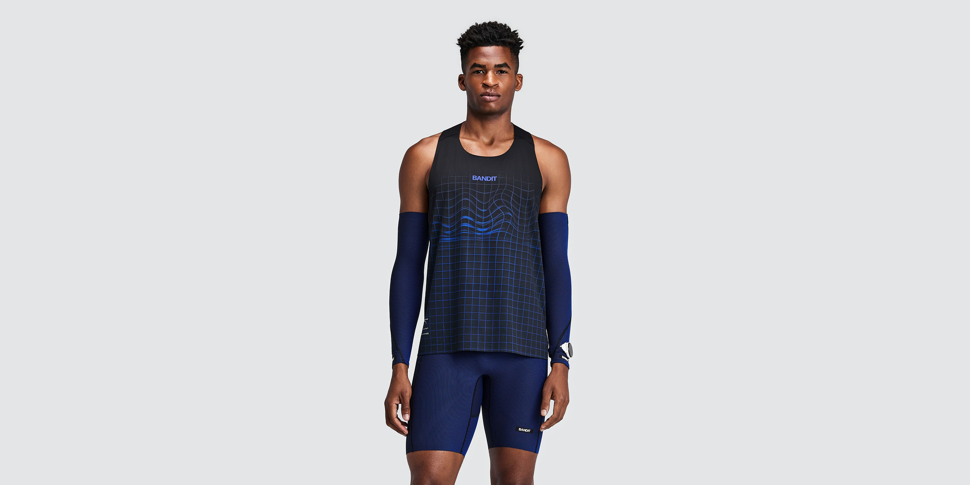 Men's Specter™ Race Singlet with Flopack™ - Bauhaus Blue