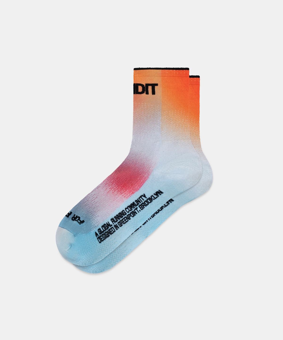 Lite Run™ Quarter Sock - Poppy Multi (2 Pack)