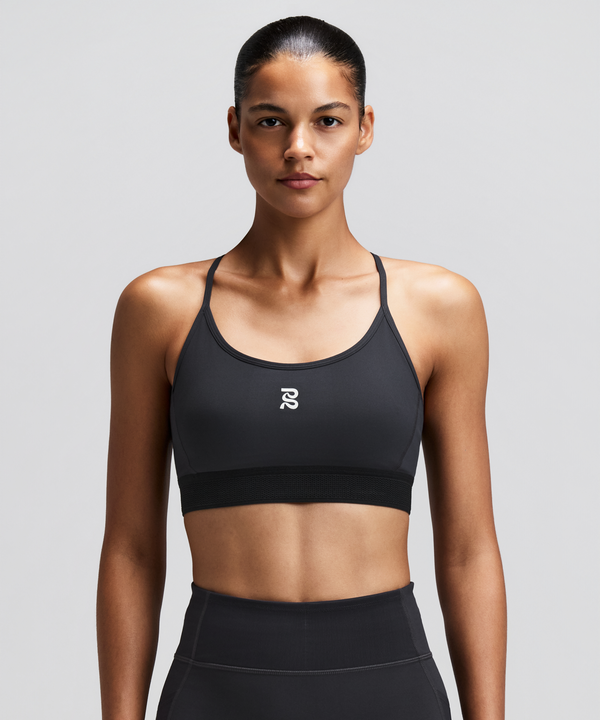 Women's Vanisher™ Strappy Run Bra - Anthracite