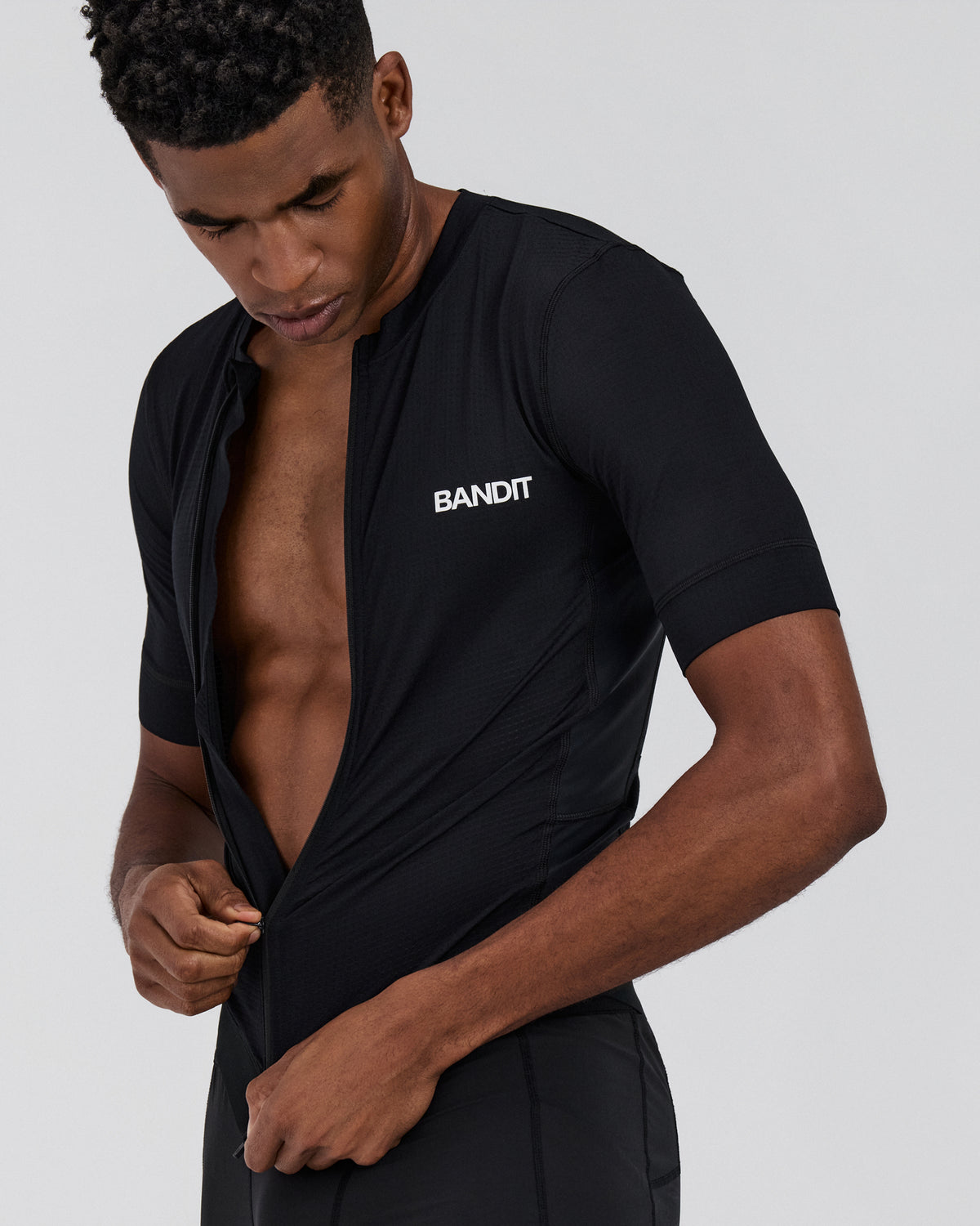Men's GeoMesh™ Race Top - Black