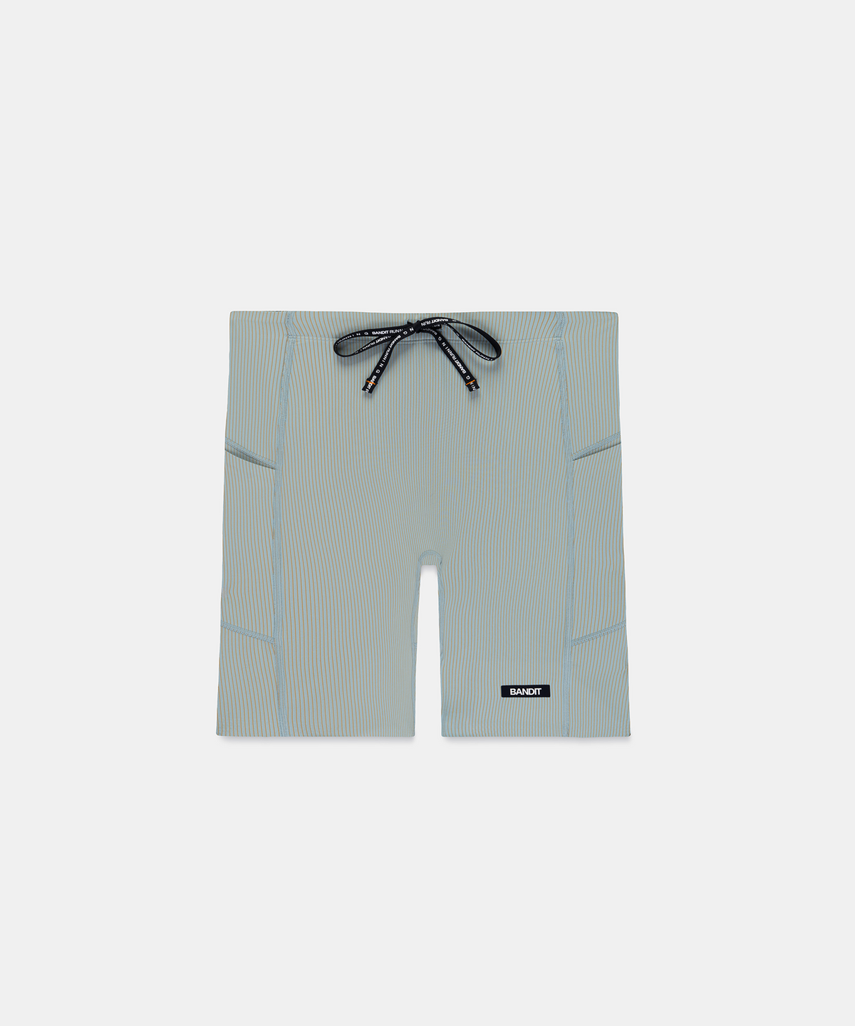 Men's Striped Cadence™ Half Tights - Lagoon / Copal