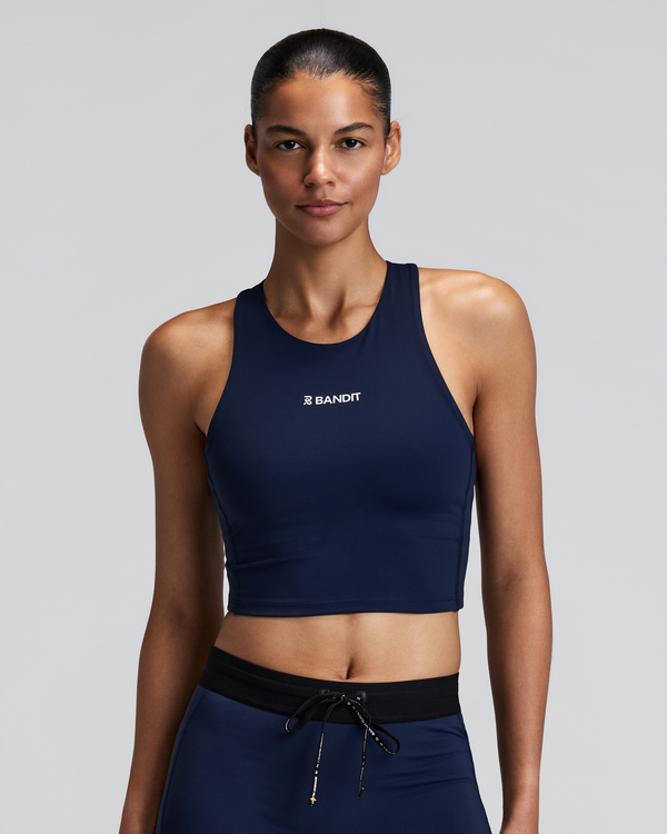 Women's Stamina™ Race Crop - NY Navy