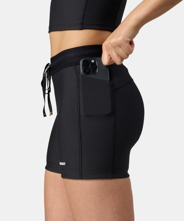 Cadence™ 5" Women's Compression Shorts - Black (1st Gen)