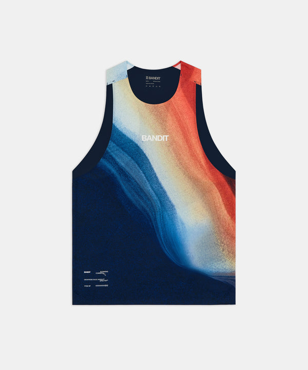 Men's Specter™ Race Singlet - Thermal Field Rusted Apricot