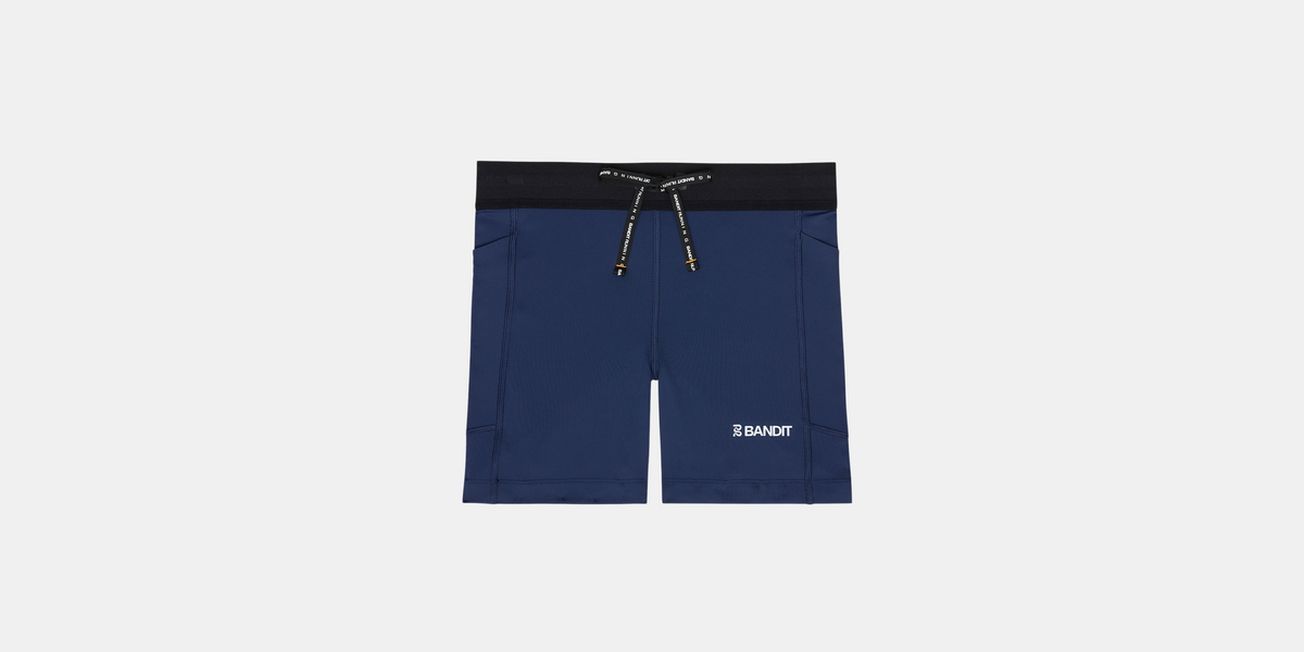 【SATIIIZ】Fint Line Training Bermuda Pants Agile Bodybuilding 4'' Shorts w Zipper Pockets - Dark Purple