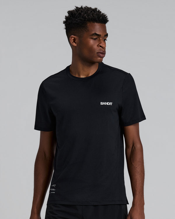 Men's Micromesh™ Run Tee - Black
