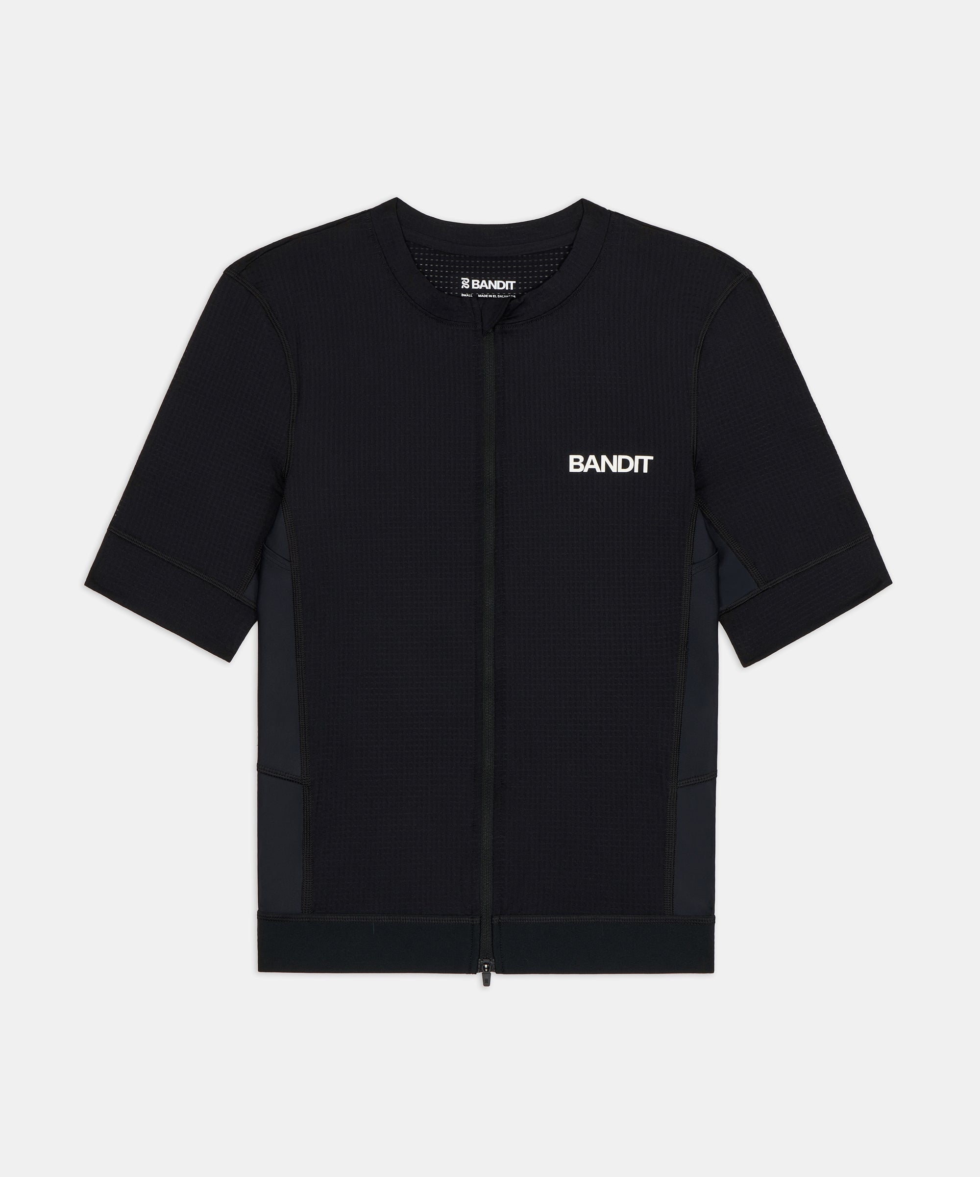Men's Two-Way Zip Performance Tee