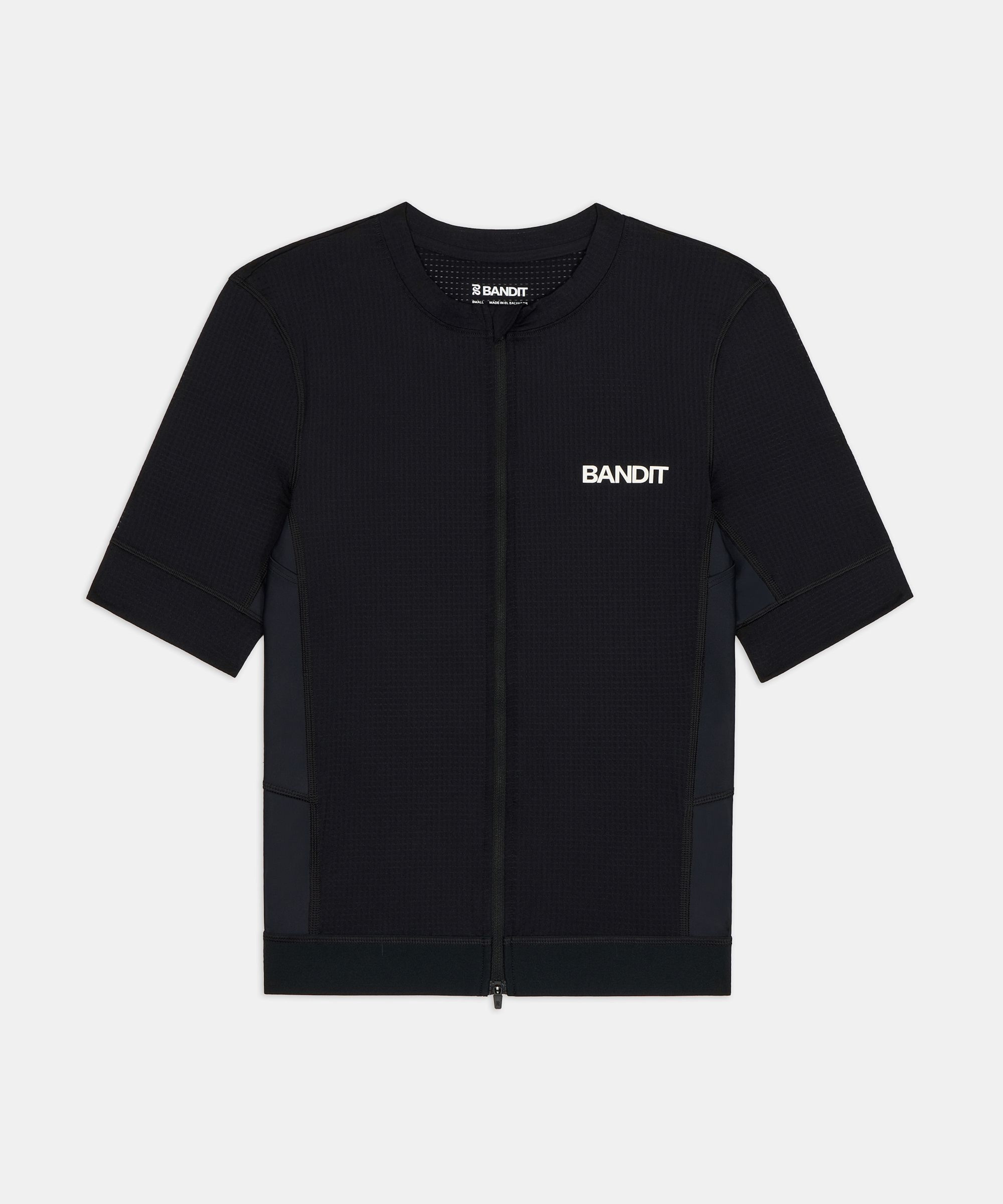 Men's Two-Way Zip Performance Tee
