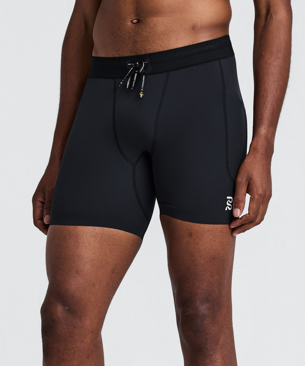 Men's SoLite™ Quarter Tights - Black