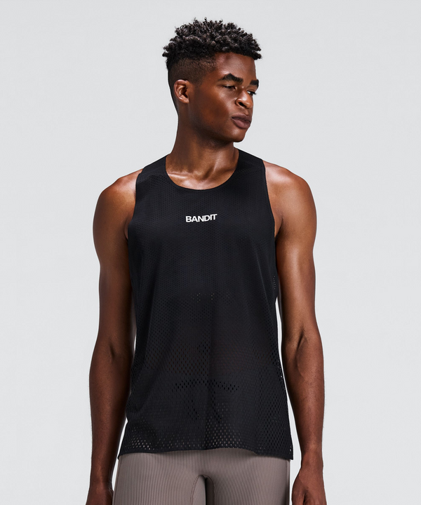 Men's Shredder™ Race Singlet - Black