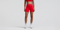 Thumbnail of Women's Vanisher™ 5" High Waist Compression Shorts - Poppy