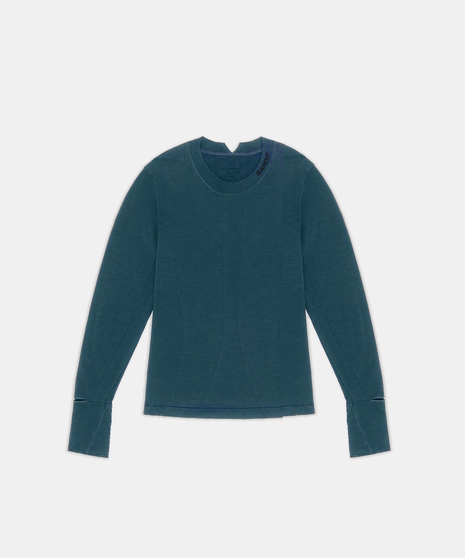 Women's Seamless Wool Blend Long Sleeve - Storm