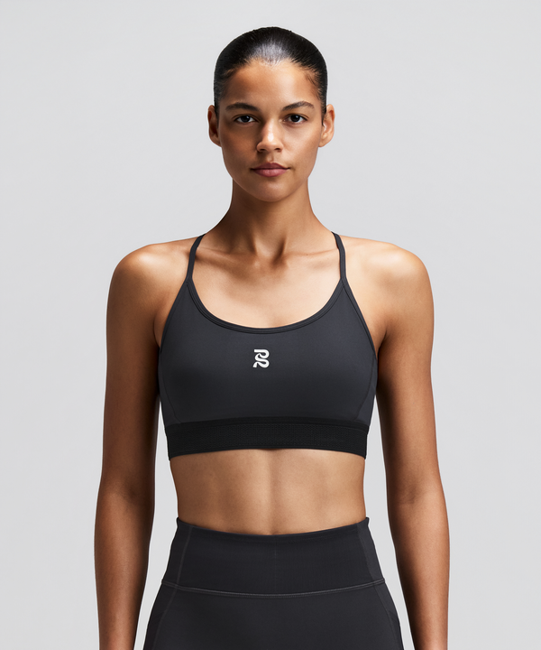 Women's Vanisher™ Strappy Run Bra - Anthracite