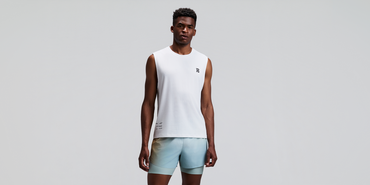 Men's Micromesh™ Run Tank - White