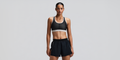 Thumbnail of Women's Vanisher™ Reverso™ Scoop Neck Run Bra - Black / Plaster