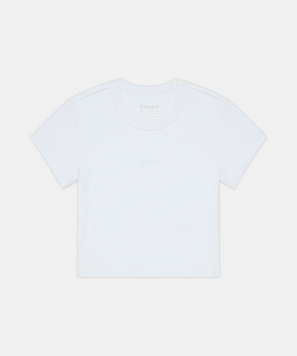 Women's Vituccia™ Cropped Performance Tee - White