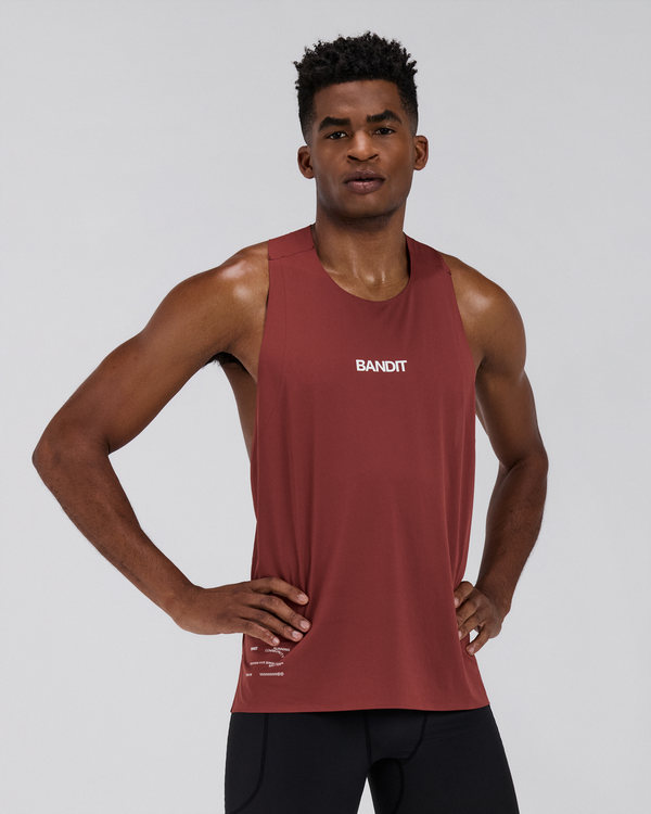 Men's Specter™ Race Singlet - Mahogany