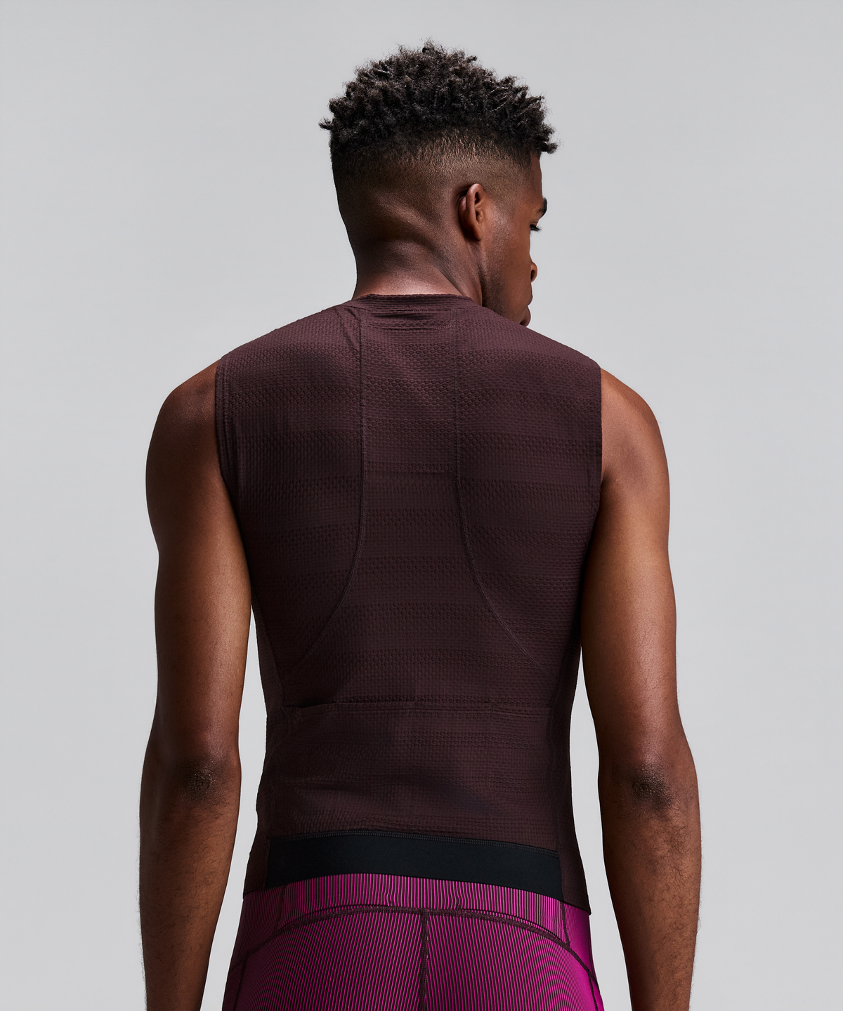 Men's AirKnit™ Distance Sleeveless Zip - Espresso