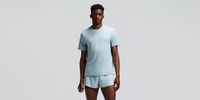 Thumbnail of Men's Micromesh™ Short Sleeve Run Tee - Lagoon