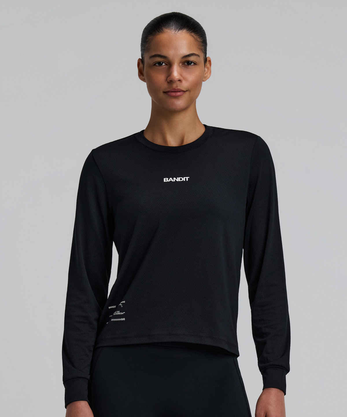 Women's Micromesh™ Long Sleeve - Black