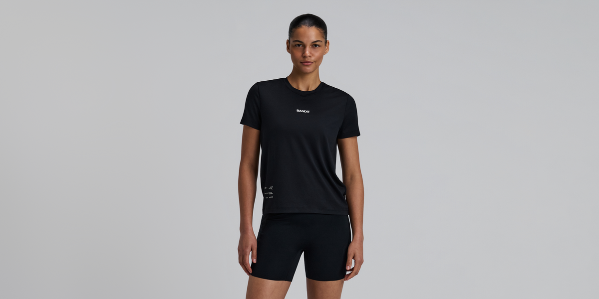 Women's Micromesh™ Run Tee - Black
