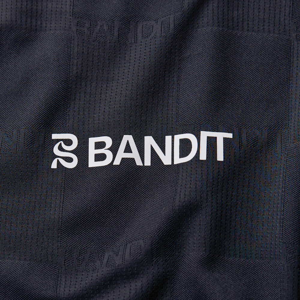 Bandit Cheque Jacquard Tee - Unisex, Champagne