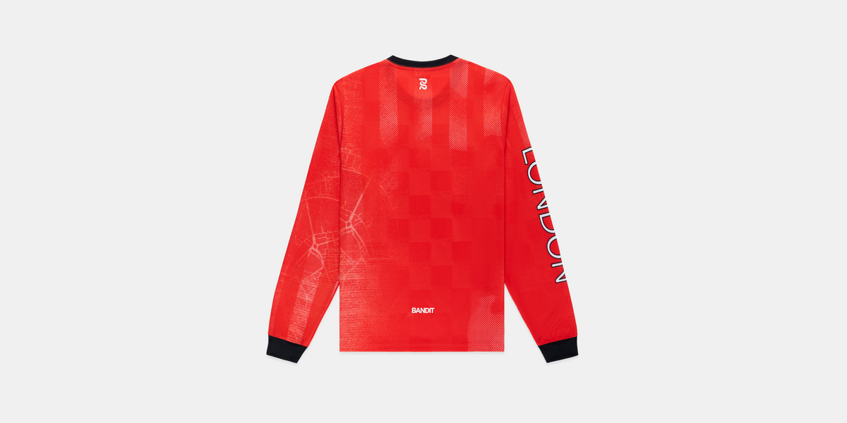 Unisex Bandit Cheque™ Home Long Sleeve Jersey - LDN ‘26