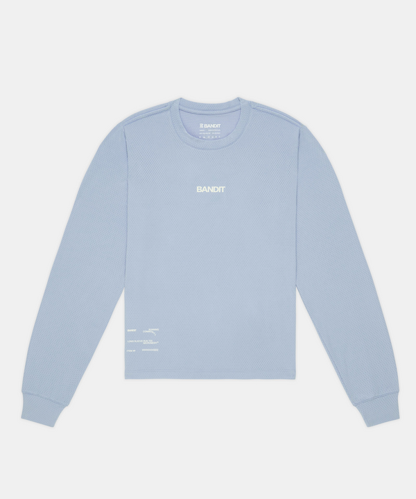 Women's Micromesh™ Long Sleeve Tee - Pavilion Blue