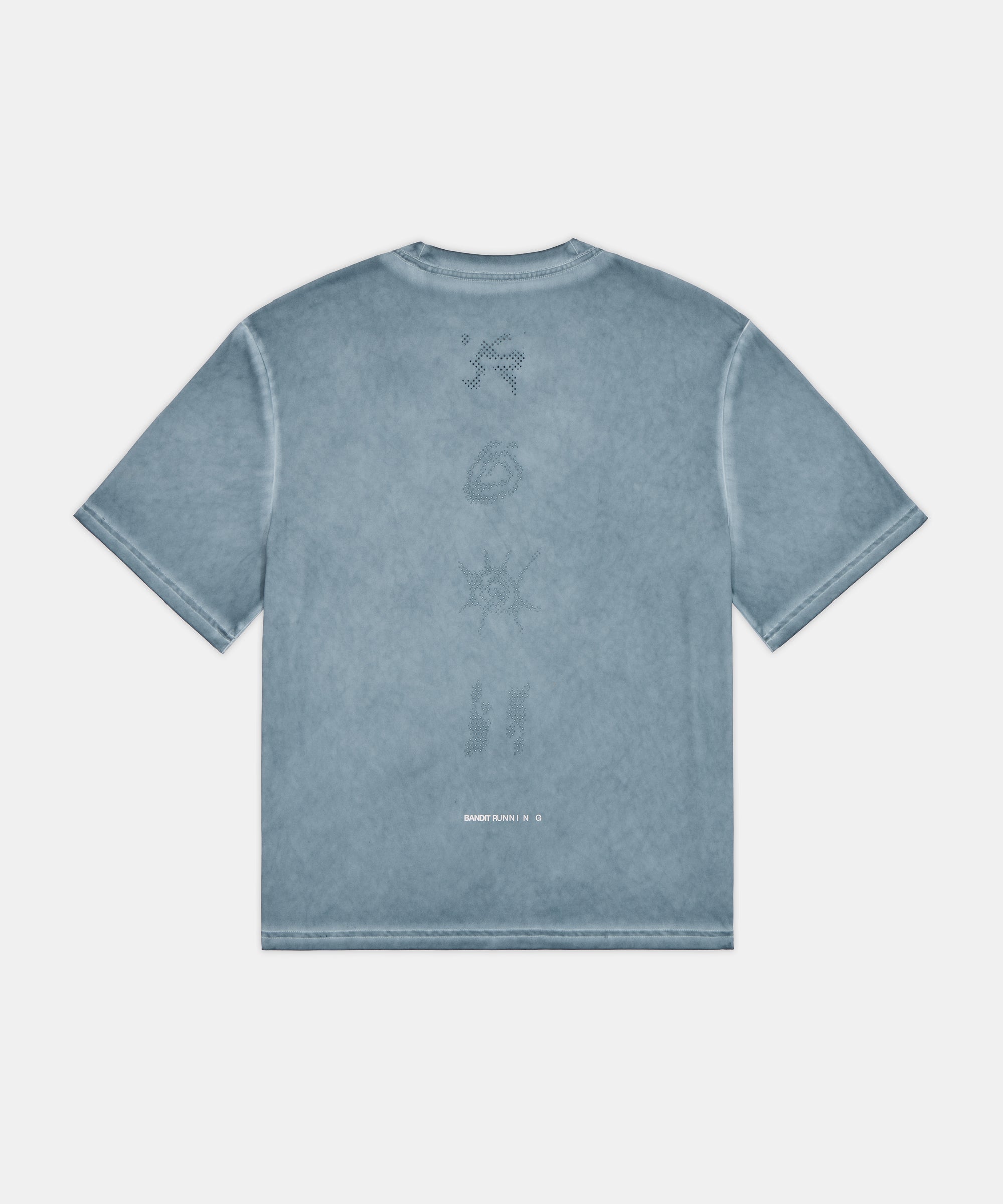 Men's FrioSoft™ Performance Box Tee - Tranquil Blue SaltFade™