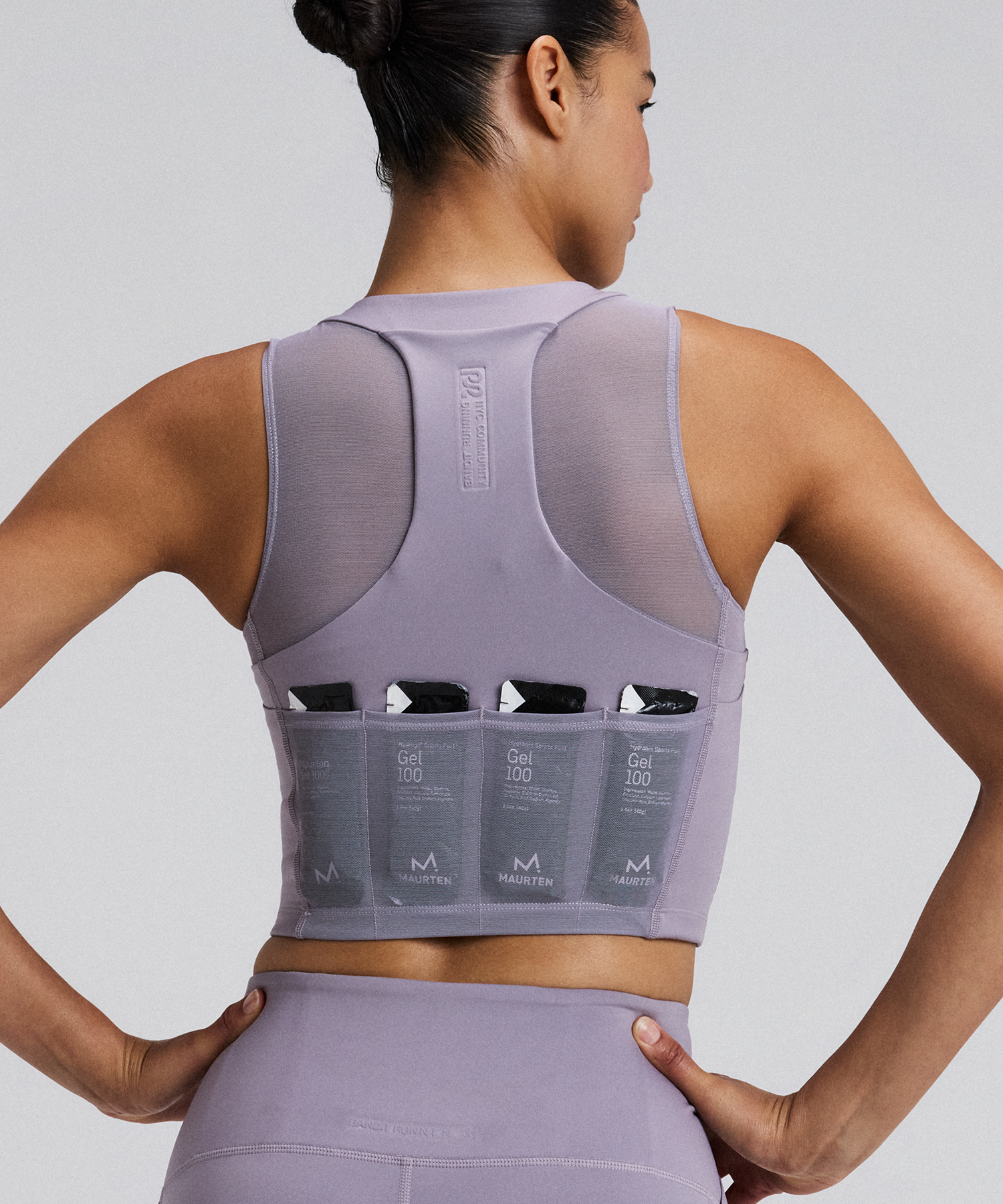 Women's Stamina-V™ Lyra Race Crop - Violet Fog