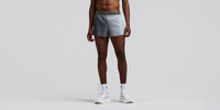 Thumbnail of Men's CoolGrid™ 3" Split Short - Uneven Gradient - Plaster / Slate