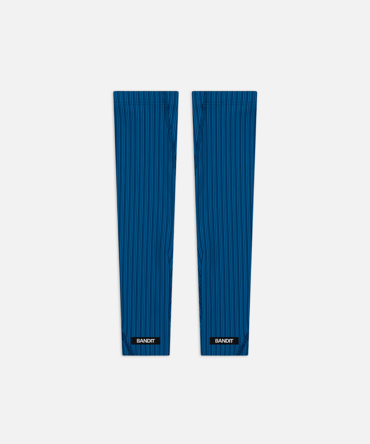 Striped Cadence™ Compression Sleeves - Ink Blue / Aegean