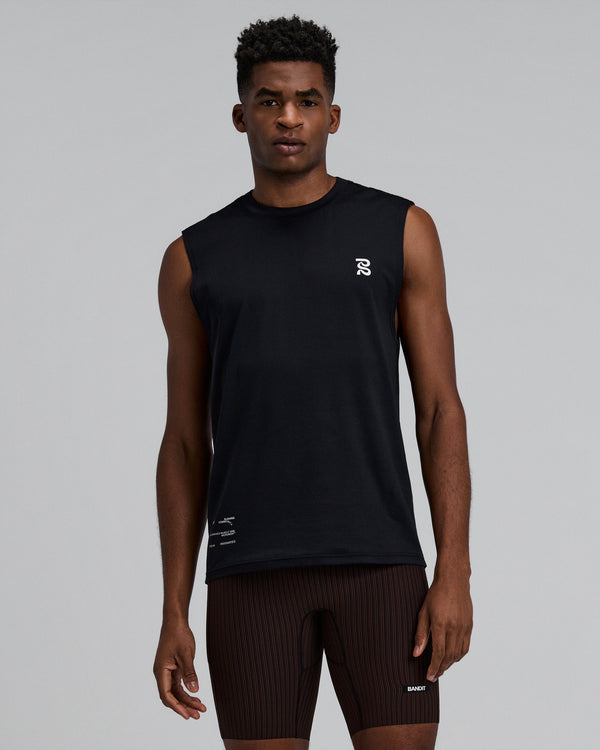 Men's Micromesh™ Run Tank - Black