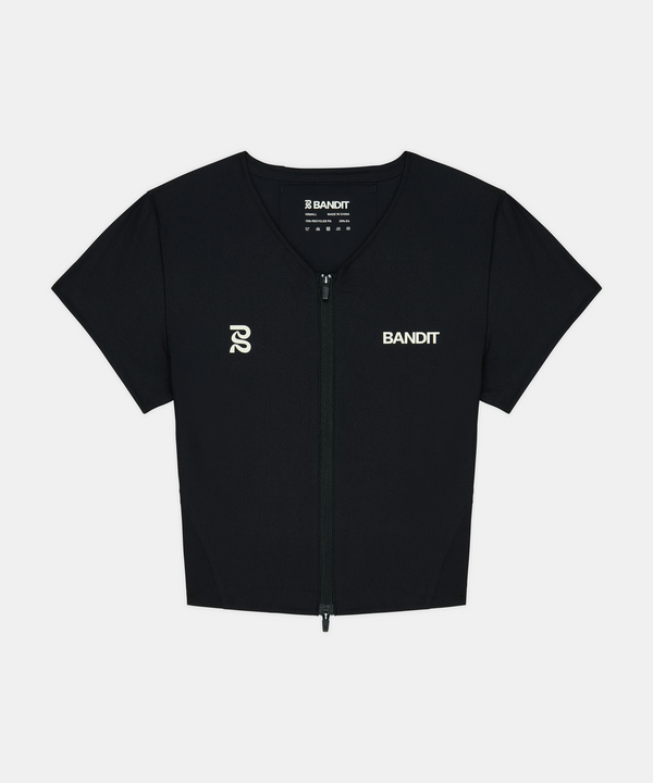 Women's Adapto™ 2-Way Zip Race Top - Black
