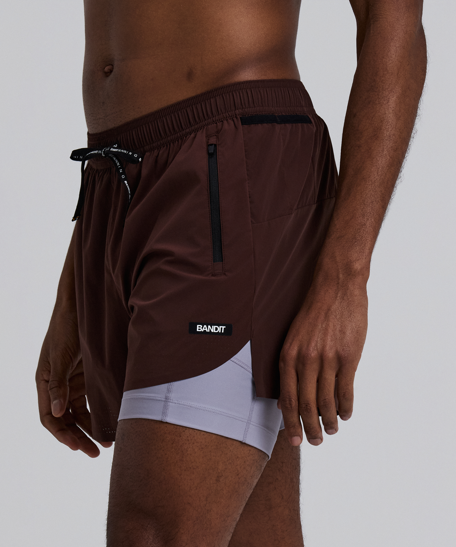 Men's Vento™ Next Gen 2-In-1 Run Short - Cacao