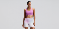 Thumbnail of Women's Vanisher™ Reverso™ Scoop Neck Run Bra - Orchid Bloom Multi