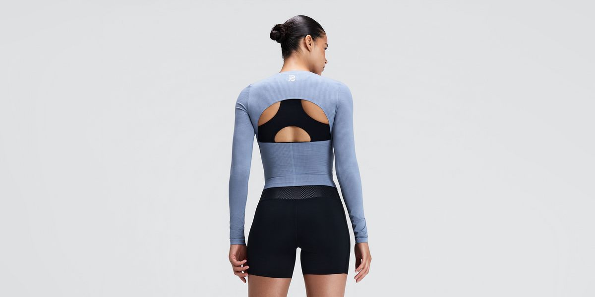 Women's GeoMesh™ Eclipse Long Sleeve - Steel Horizon