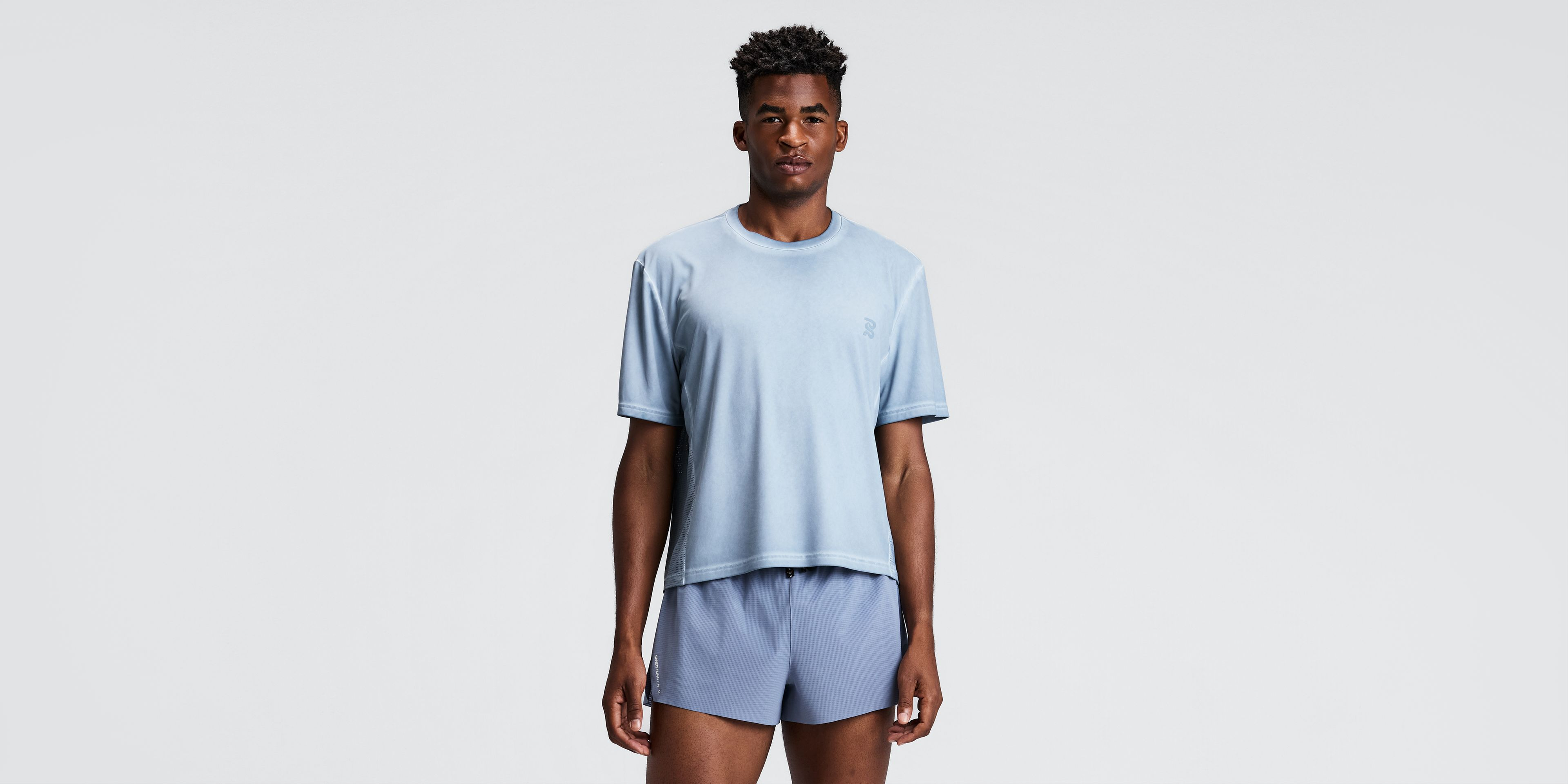 Men's FrioSoft™ Perforated Box Tee - Pavilion Blue