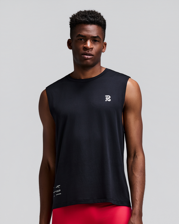 Men's Micromesh™ Run Tank - Black