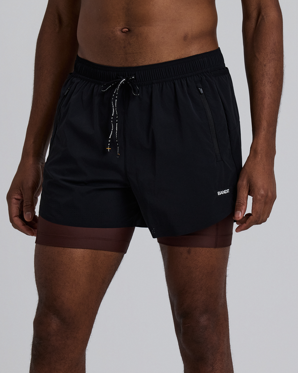 Men's Vento™ Next Gen 2-In-1 Run Short - Black