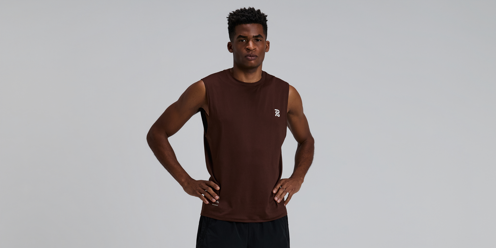 Men's Micromesh™ Run Tank - Cacao