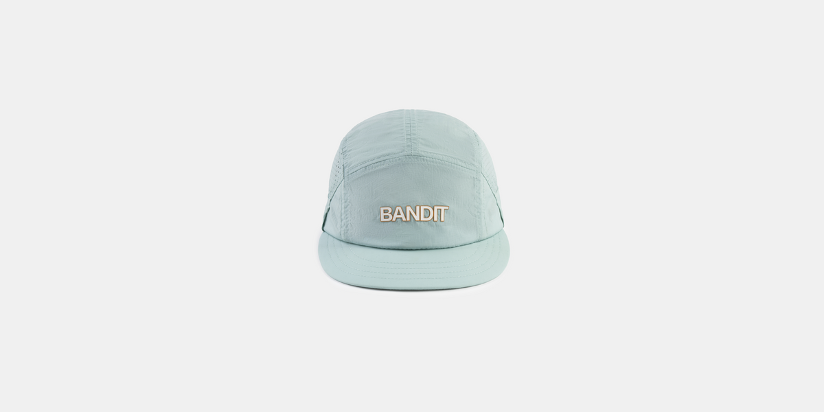 Nylon HumoFit™ Run Hat with Sunglasses Holder - Mist