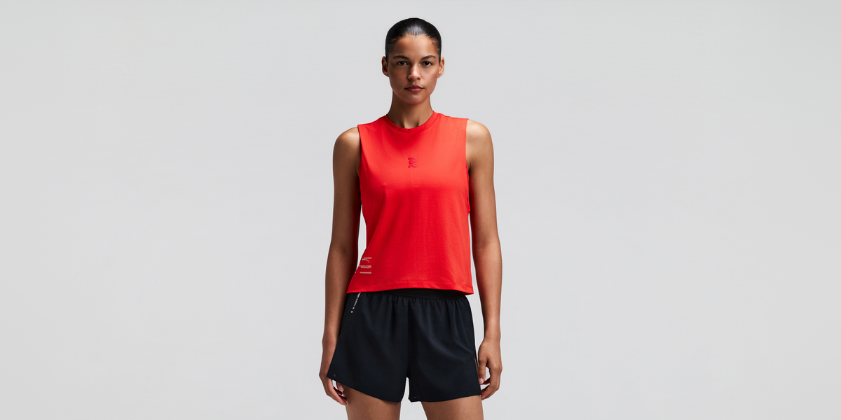 Women's Micromesh™ Run Tank - Poppy