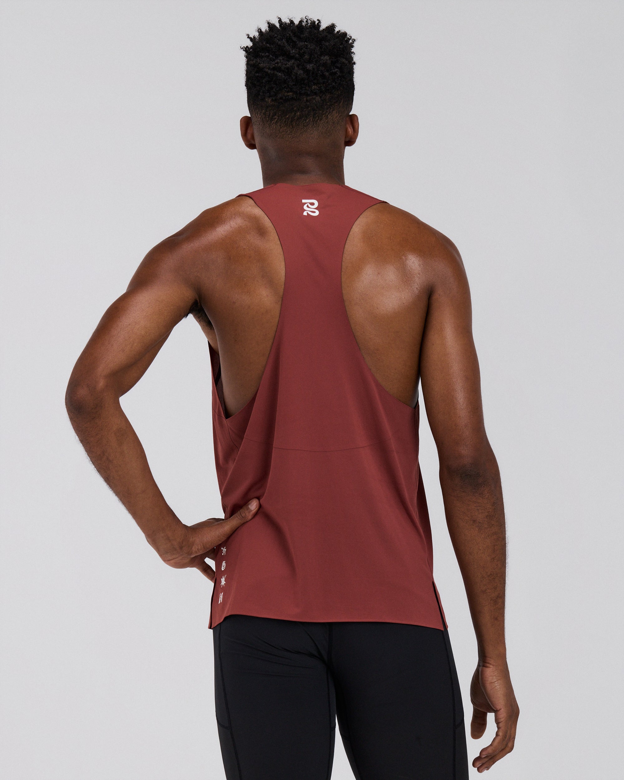 Men's Specter™ Race Singlet - Mahogany