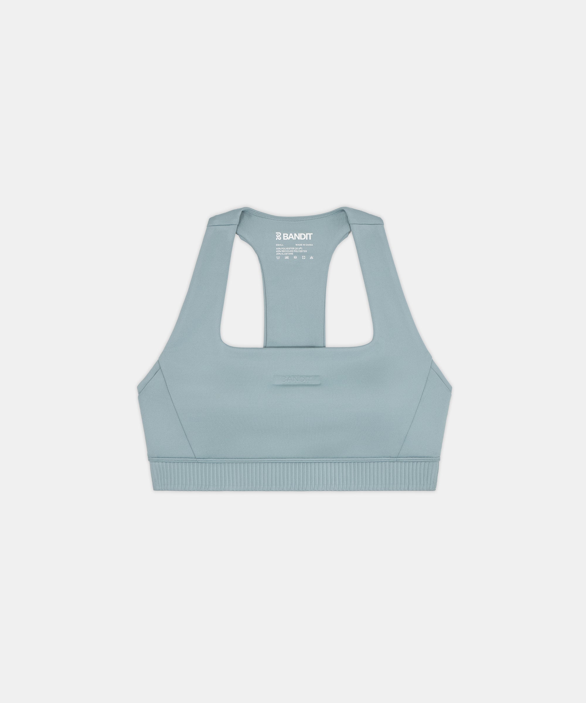 Women's Stamina-V™ Square Neck Run Bra - Tranquil Blue