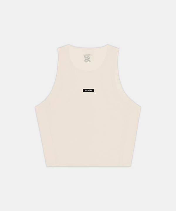 Women's GeoMesh™ Race Singlet - Cream